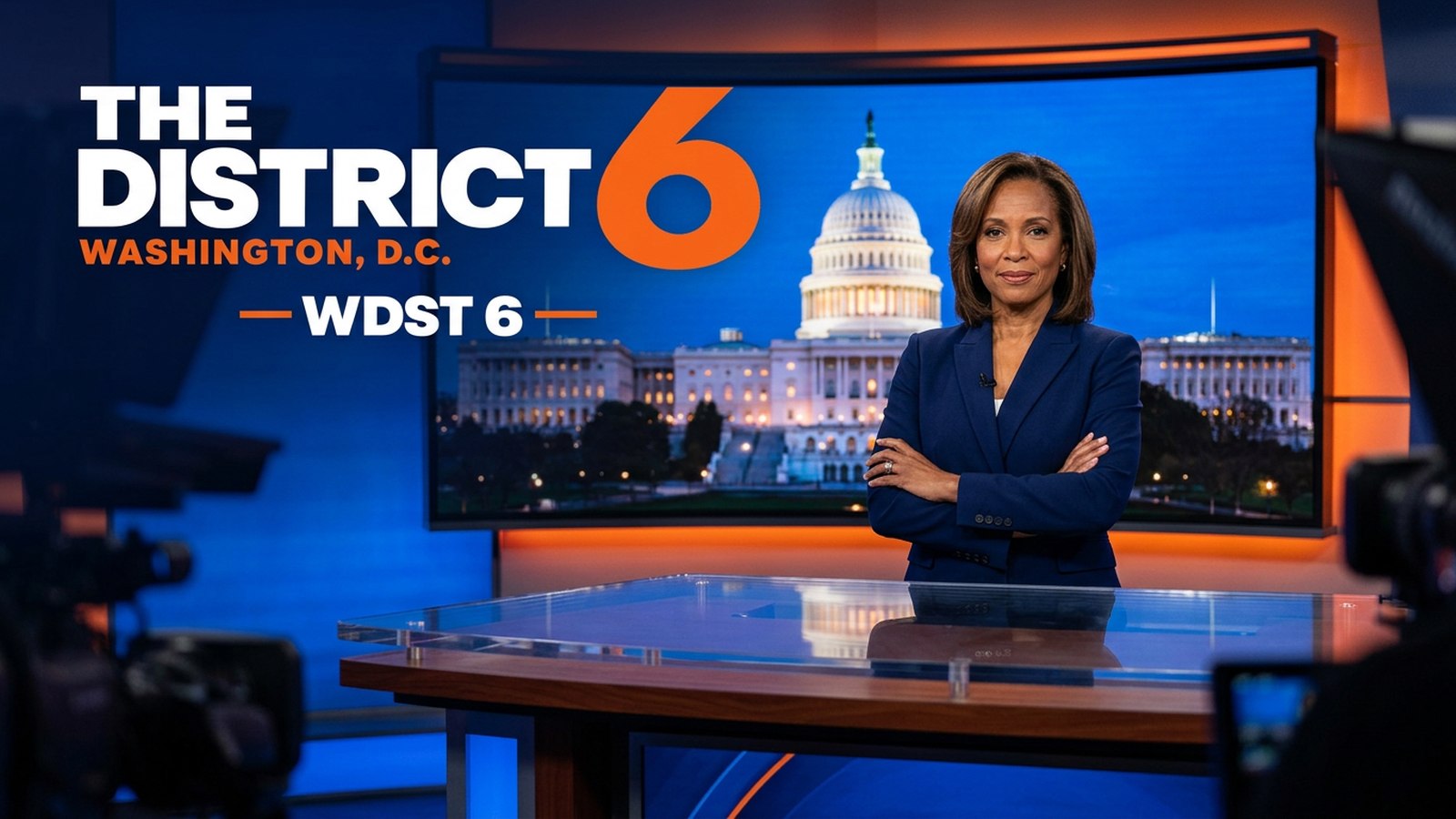 The District 6 newsroom